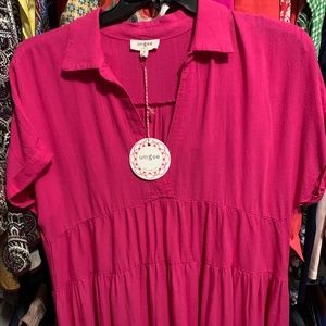 Hot pink Umgee dress